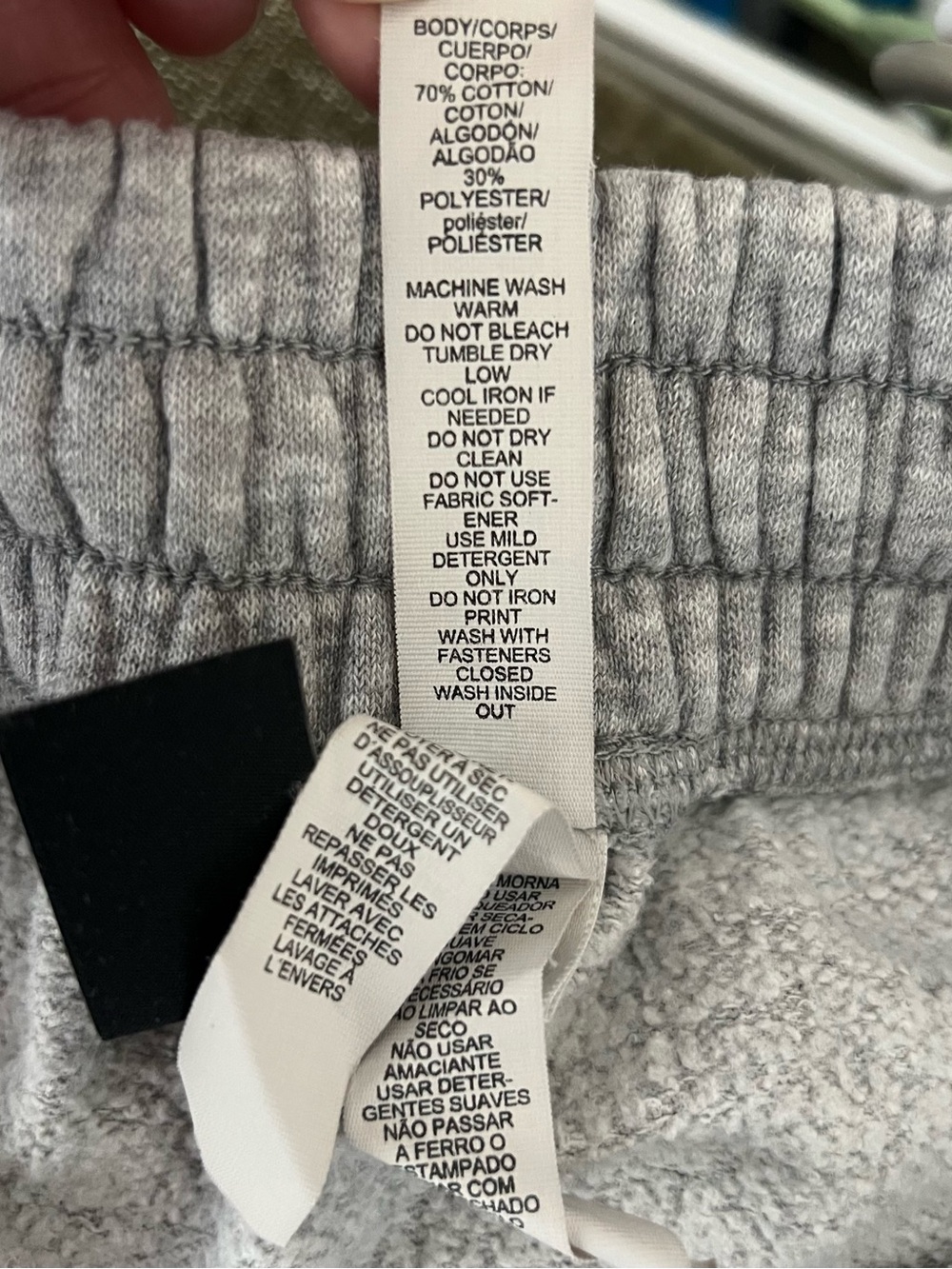Men’s Adidas Gray Logo Sweatpants - Picture 6 of 6